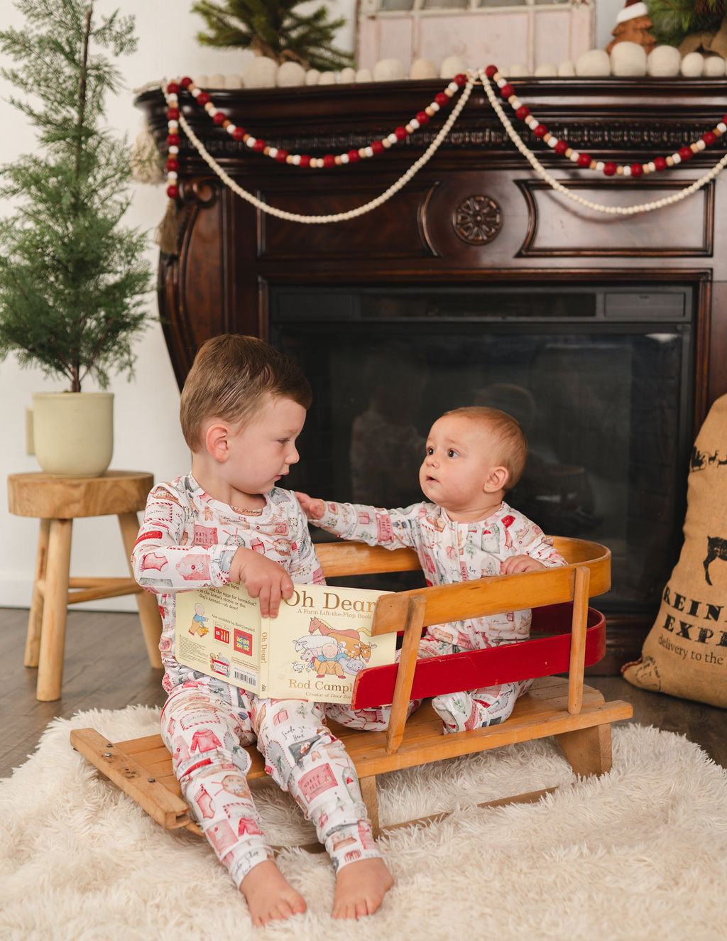 Santa Stop | Bamboo Long Sleeve Set