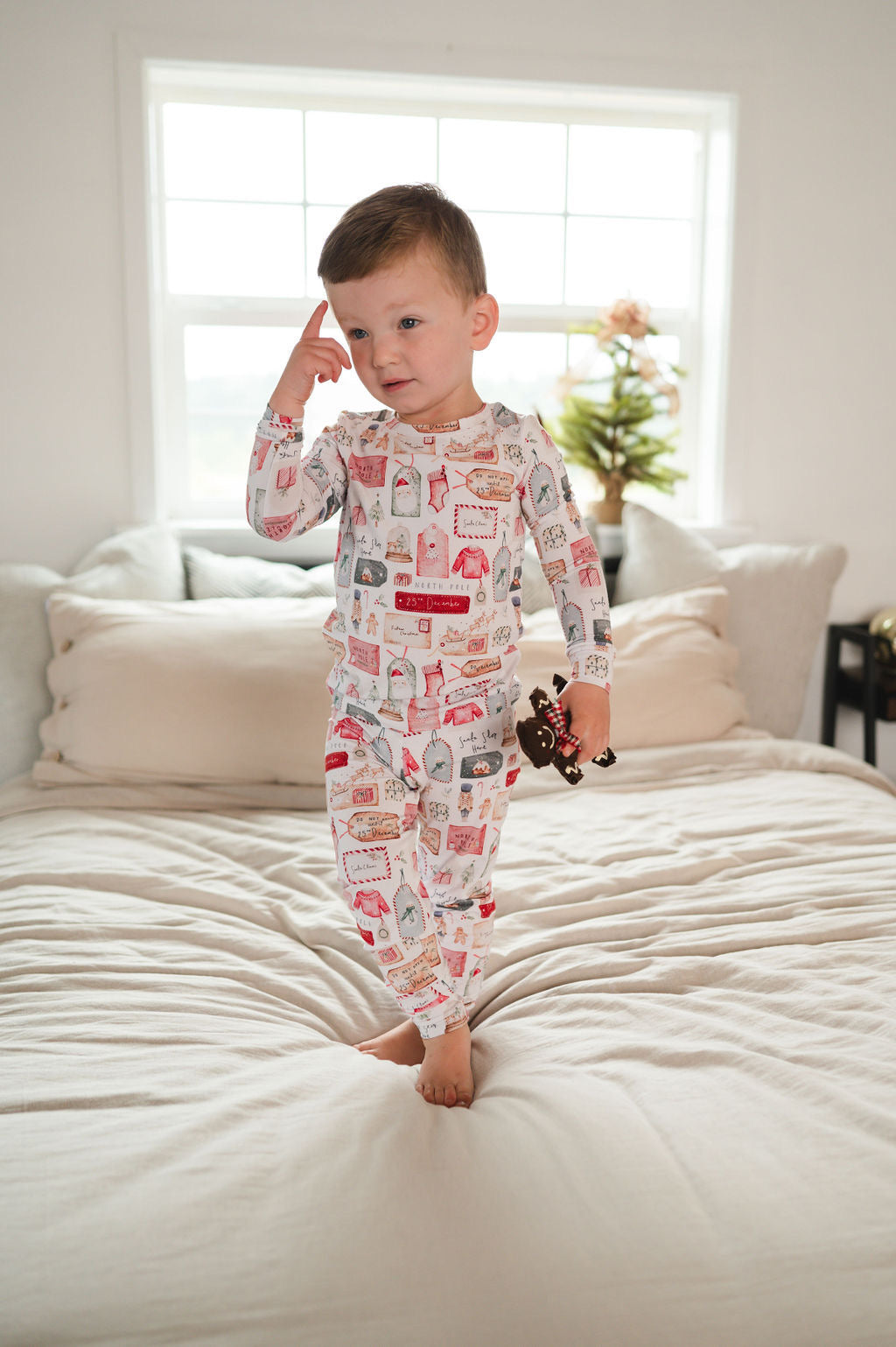 Santa Stop | Bamboo Long Sleeve Set