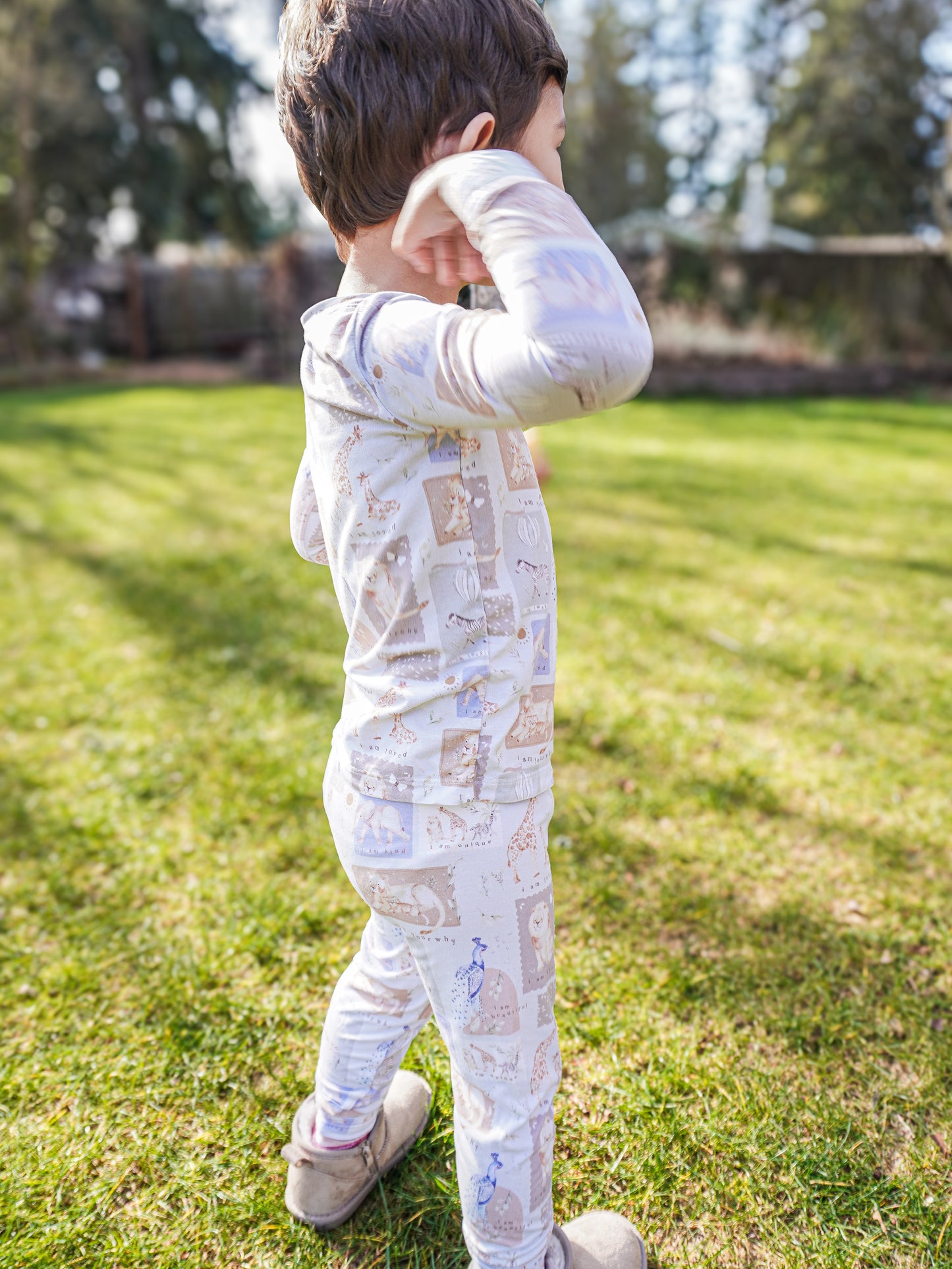 Safari Snuggles | Bamboo Long Sleeve Set