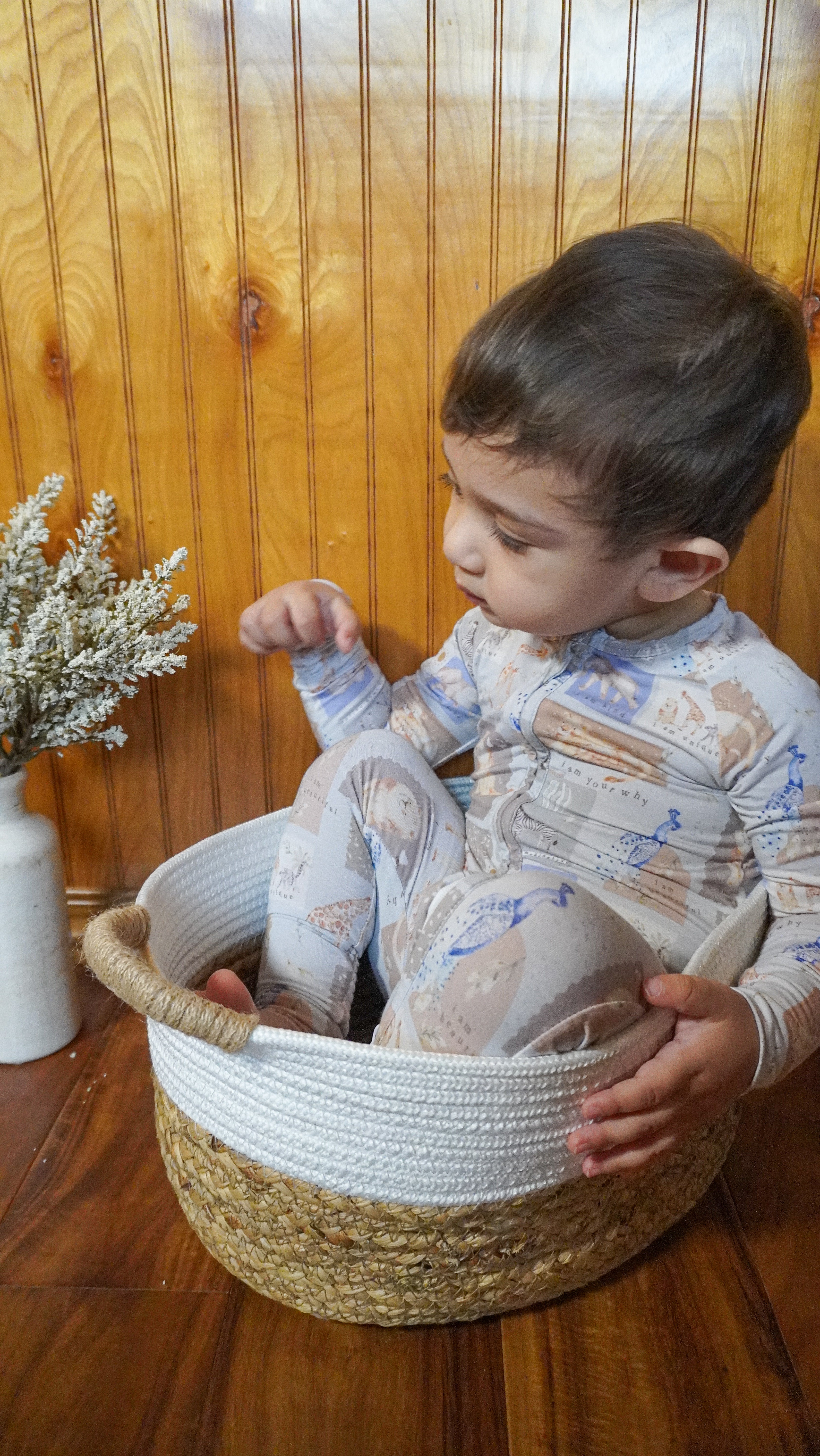 Safari Snuggles | Bamboo Long Sleeve Set – MIMI Baby Boutique