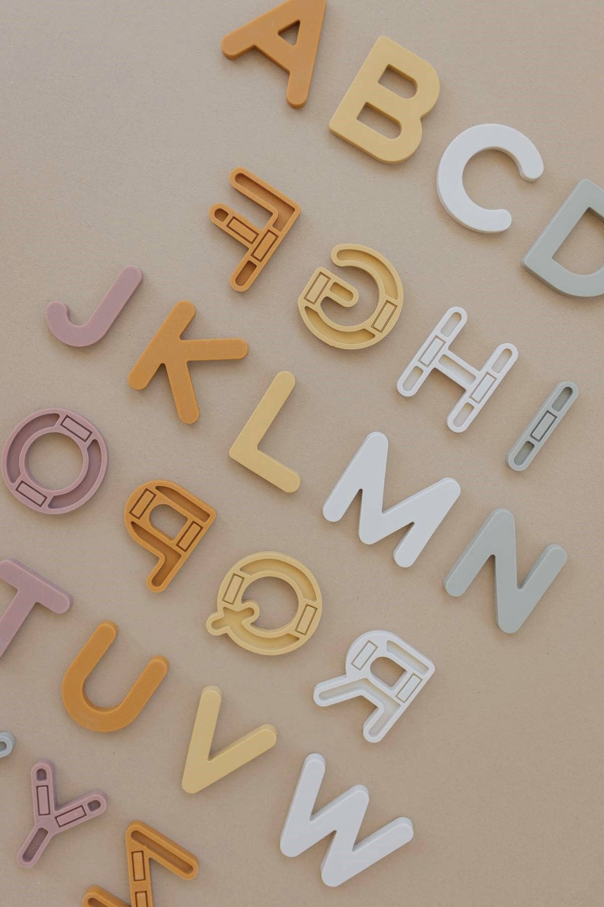 Silicone Alphabet Magnets